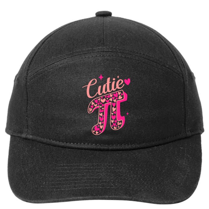 Cutie Pink Pi Day 2024 7-Panel Snapback Hat