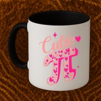Cutie Pink Pi Day 2024 Mug