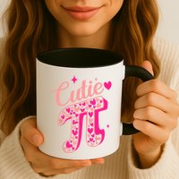 Cutie Pink Pi Day 2024 Mug