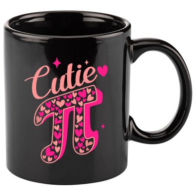 Cutie Pink Pi Day 2024 11oz C Handle Ceramic Mug