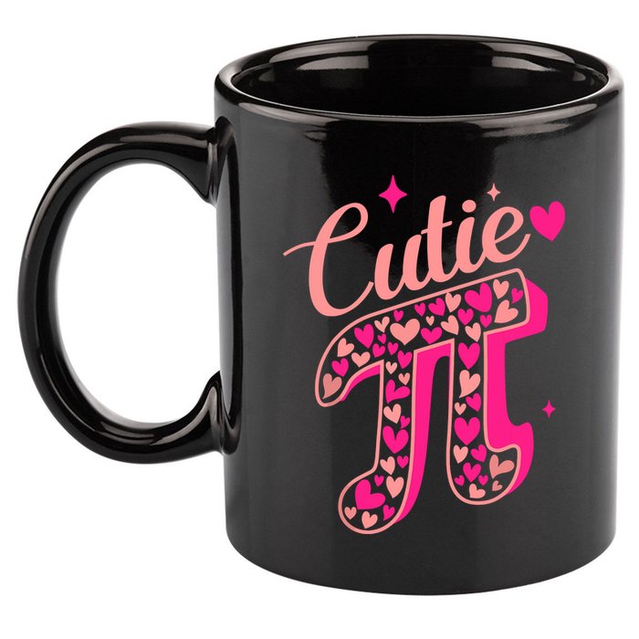 Cutie Pink Pi Day 2024 11oz C Handle Ceramic Mug