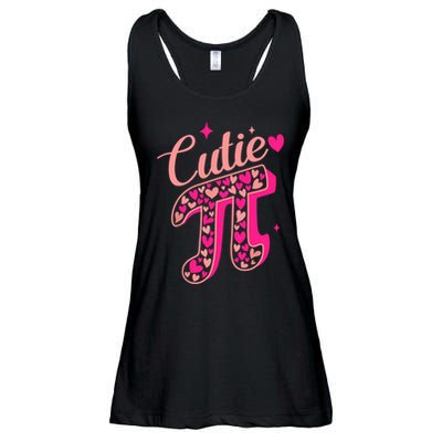 Cutie Pink Pi Day 2024 Ladies Essential Flowy Tank