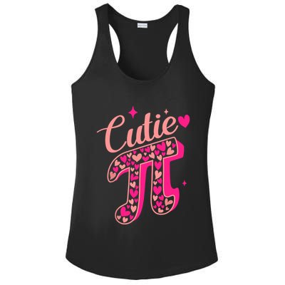 Cutie Pink Pi Day 2024 Ladies PosiCharge Competitor Racerback Tank
