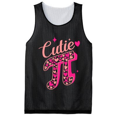 Cutie Pink Pi Day 2024 Mesh Reversible Basketball Jersey Tank
