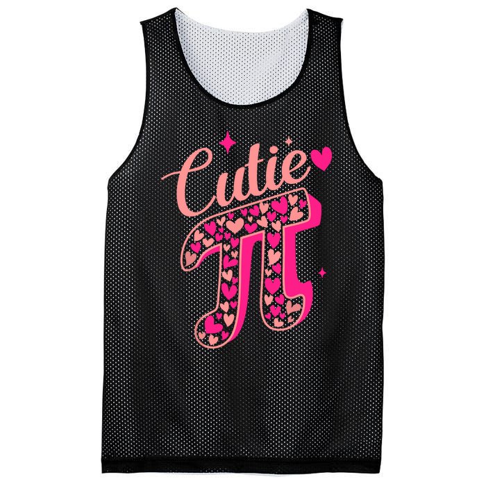 Cutie Pink Pi Day 2024 Mesh Reversible Basketball Jersey Tank