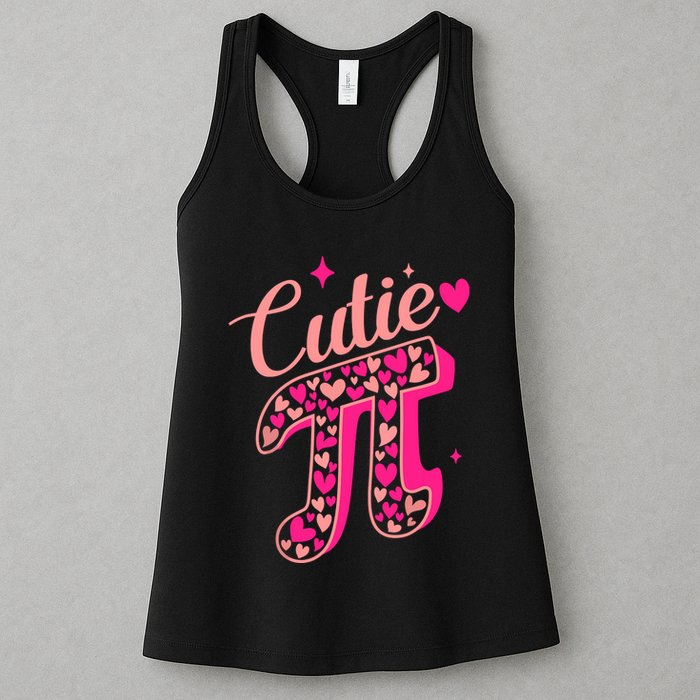 Cutie Pink Pi Day 2024 Womens Tank Top