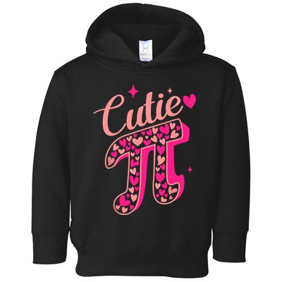 Cutie Pink Pi Day 2024 Toddler Hoodie
