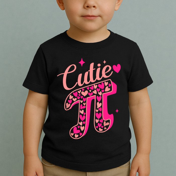 Cutie Pink Pi Day 2024 Toddler T-Shirt