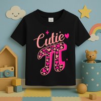Cutie Pink Pi Day 2024 Toddler T-Shirt