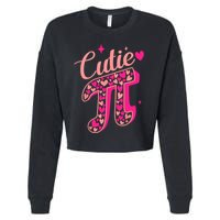 Cutie Pink Pi Day 2024 Cropped Pullover Crew