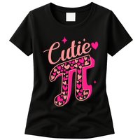 Cutie Pink Pi Day 2024 Womens T-Shirt