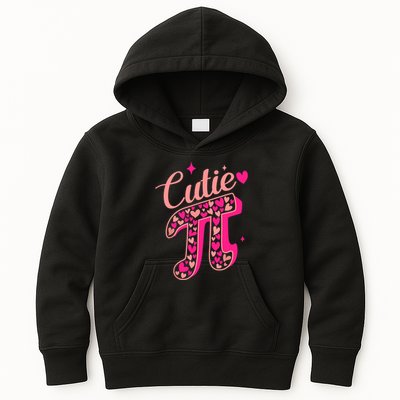 Cutie Pink Pi Day 2024 Kids Hoodie