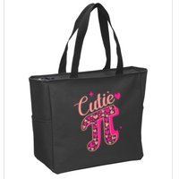 Cutie Pink Pi Day 2024 Zip Tote Bag