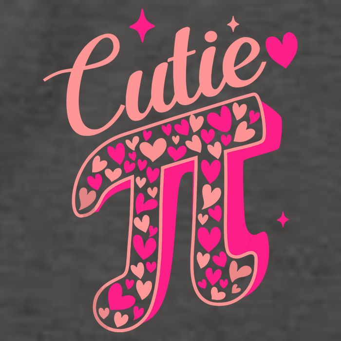 Cutie Pink Pi Day 2024 Vector Backpack