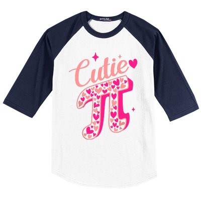 Cutie Pink Pi Day 2024 Baseball Sleeve Shirt