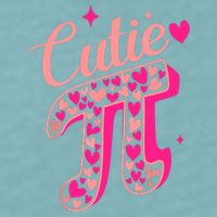 Cutie Pink Pi Day 2024 Sueded Cloud Jersey T-Shirt
