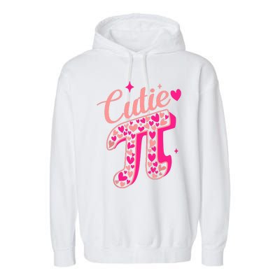 Cutie Pink Pi Day 2024 Garment-Dyed Fleece Hoodie