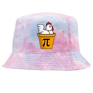 Chicken Pot Pie Math Geek March 14 Pi Day Teacher Professor Gift Tie-Dyed Bucket Hat