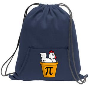 Chicken Pot Pie Math Geek March 14 Pi Day Teacher Professor Gift Sweatshirt Cinch Pack Bag