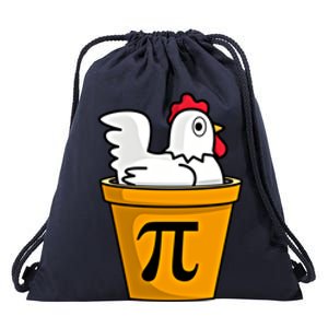 Chicken Pot Pie Math Geek March 14 Pi Day Teacher Professor Gift Drawstring Bag