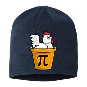 Chicken Pot Pie Math Geek March 14 Pi Day Teacher Professor Gift Sustainable Beanie