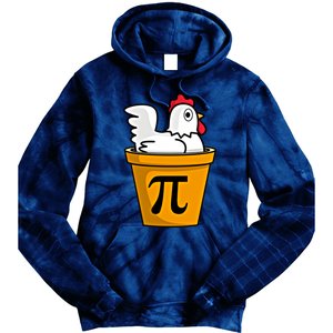 Chicken Pot Pie Math Geek March 14 Pi Day Teacher Professor Gift Tie Dye Hoodie