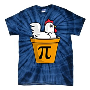 Chicken Pot Pie Math Geek March 14 Pi Day Teacher Professor Gift Tie-Dye T-Shirt