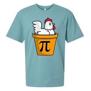 Chicken Pot Pie Math Geek March 14 Pi Day Teacher Professor Gift Sueded Cloud Jersey T-Shirt