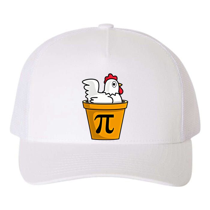 Chicken Pot Pie Math Geek March 14 Pi Day Teacher Professor Gift Yupoong Adult 5-Panel Trucker Hat