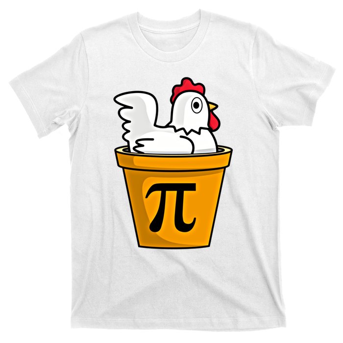 Chicken Pot Pie Math Geek March 14 Pi Day Teacher Professor Gift T-Shirt