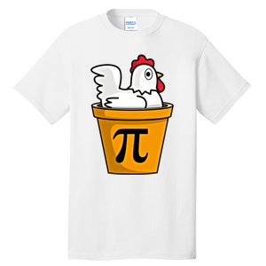 Chicken Pot Pie Math Geek March 14 Pi Day Teacher Professor Gift Tall T-Shirt