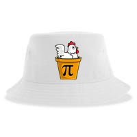 Chicken Pot Pie Math Geek March 14 Pi Day Teacher Professor Gift Sustainable Bucket Hat