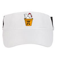 Chicken Pot Pie Math Geek March 14 Pi Day Teacher Professor Gift Adult Drive Performance Visor