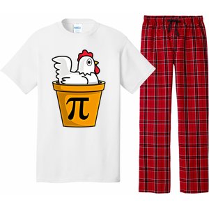 Chicken Pot Pie Math Geek March 14 Pi Day Teacher Professor Gift Pajama Set