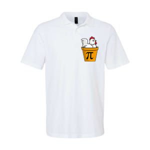 Chicken Pot Pie Math Geek March 14 Pi Day Teacher Professor Gift Softstyle Adult Sport Polo