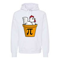 Chicken Pot Pie Math Geek March 14 Pi Day Teacher Professor Gift Premium Hoodie