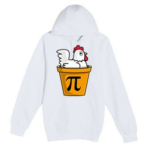 Chicken Pot Pie Math Geek March 14 Pi Day Teacher Professor Gift Premium Pullover Hoodie