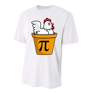 Chicken Pot Pie Math Geek March 14 Pi Day Teacher Professor Gift Performance Sprint T-Shirt