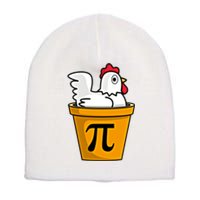 Chicken Pot Pie Math Geek March 14 Pi Day Teacher Professor Gift Short Acrylic Beanie