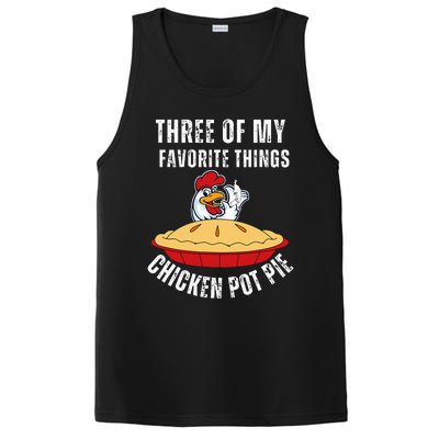 Chicken Pot Pie Three Of My Favorite Funny PosiCharge Competitor Tank