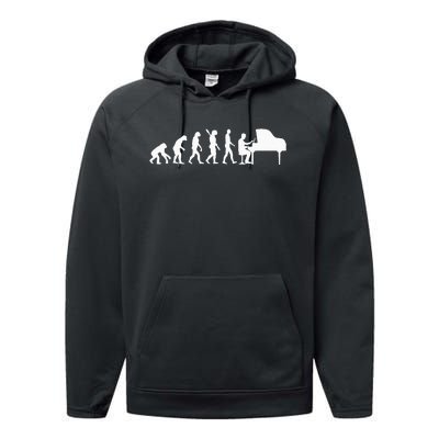 Cool Piano Player Design For Wo Piano Teacher Pianist Performance Fleece Hoodie