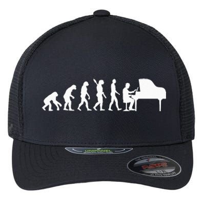 Cool Piano Player Design For Wo Piano Teacher Pianist Flexfit Unipanel Trucker Cap