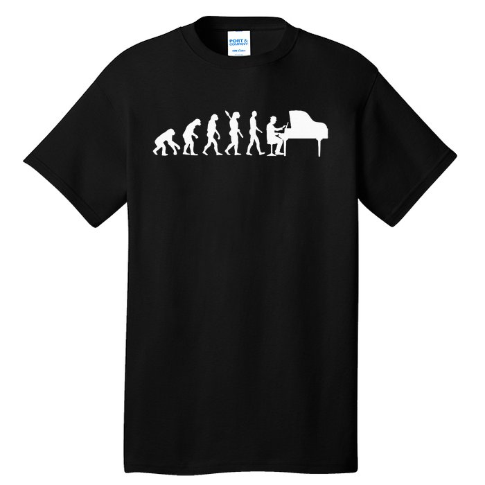 Cool Piano Player Design For Wo Piano Teacher Pianist Tall T-Shirt