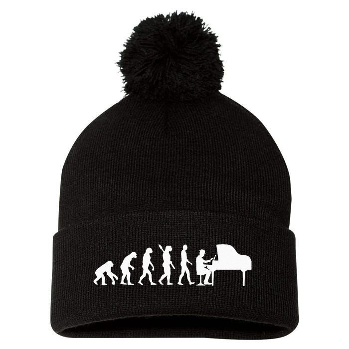 Cool Piano Player Design For Wo Piano Teacher Pianist Pom Pom 12in Knit Beanie