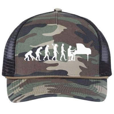 Cool Piano Player Design For Wo Piano Teacher Pianist Retro Rope Trucker Hat Cap