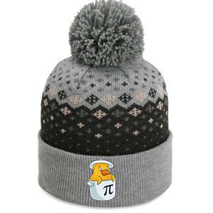 Chicken Pot Pie National Pi Day Pun Math Numbers March 14 Gift The Baniff Cuffed Pom Beanie