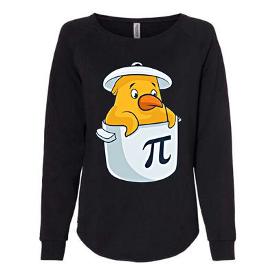 Chicken Pot Pie National Pi Day Pun Math Numbers March 14 Gift Womens California Wash Sweatshirt