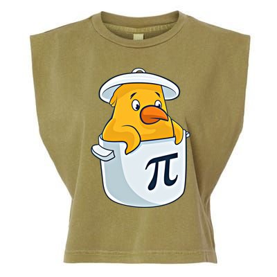 Chicken Pot Pie National Pi Day Pun Math Numbers March 14 Gift Garment-Dyed Women's Muscle Tee