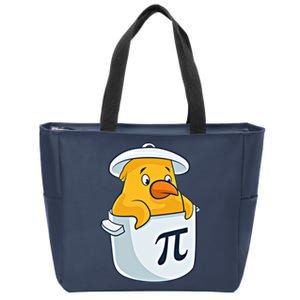 Chicken Pot Pie National Pi Day Pun Math Numbers March 14 Gift Zip Tote Bag