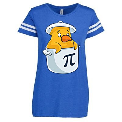 Chicken Pot Pie National Pi Day Pun Math Numbers March 14 Gift Enza Ladies Jersey Football T-Shirt